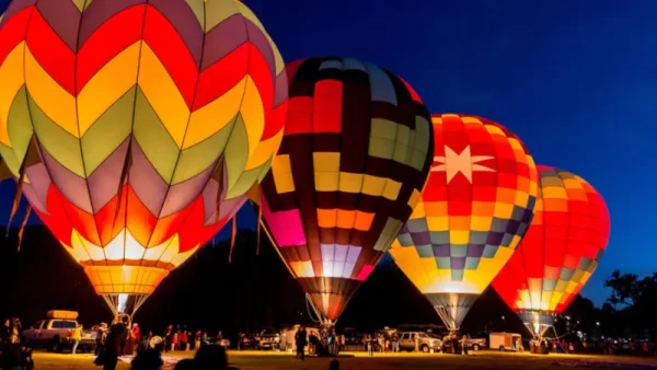 تصویری از تور بالن سواری دبی