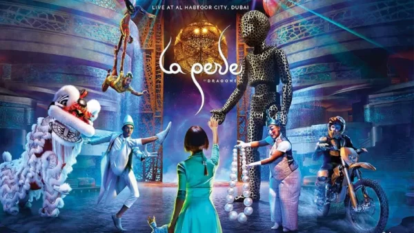 تصویری از بلیط نمایش لاپرل دبی