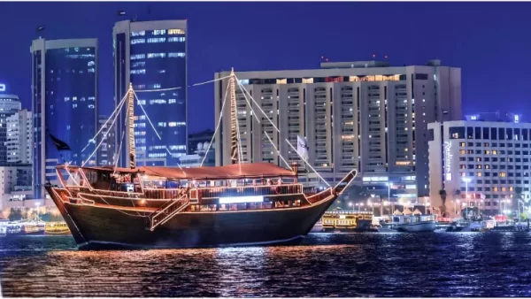 تصویری از بلیط کروز المنصور دبی