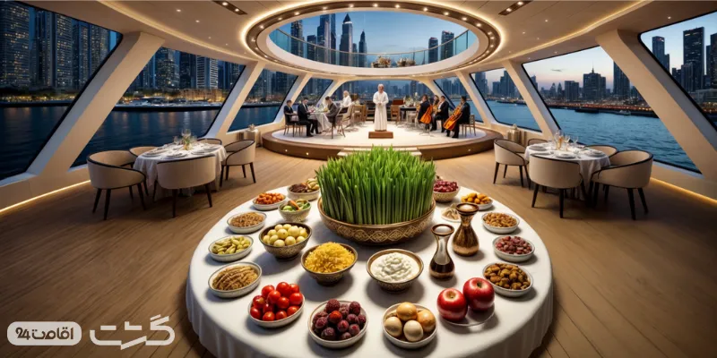 جشن سال نو در کروز کاتاماران