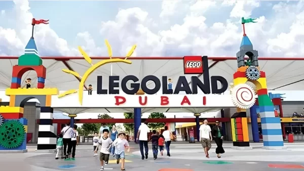 تصویری از بلیط لگولند دبی