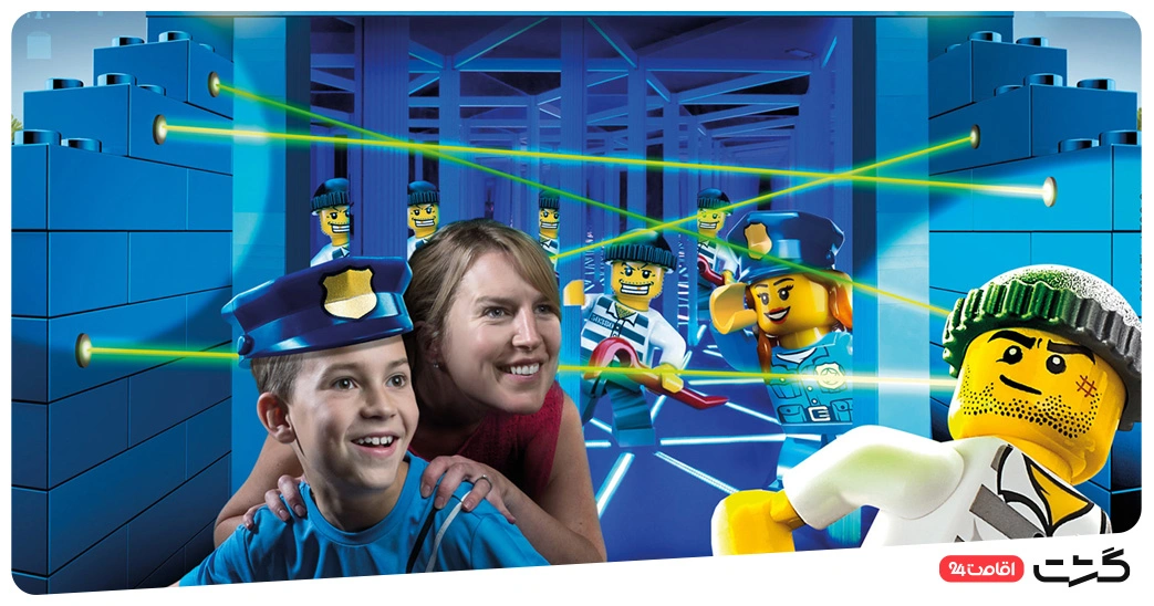 بلیط لگولند دبی 15 بخش Police Headquarters در لگولند شهر دبی