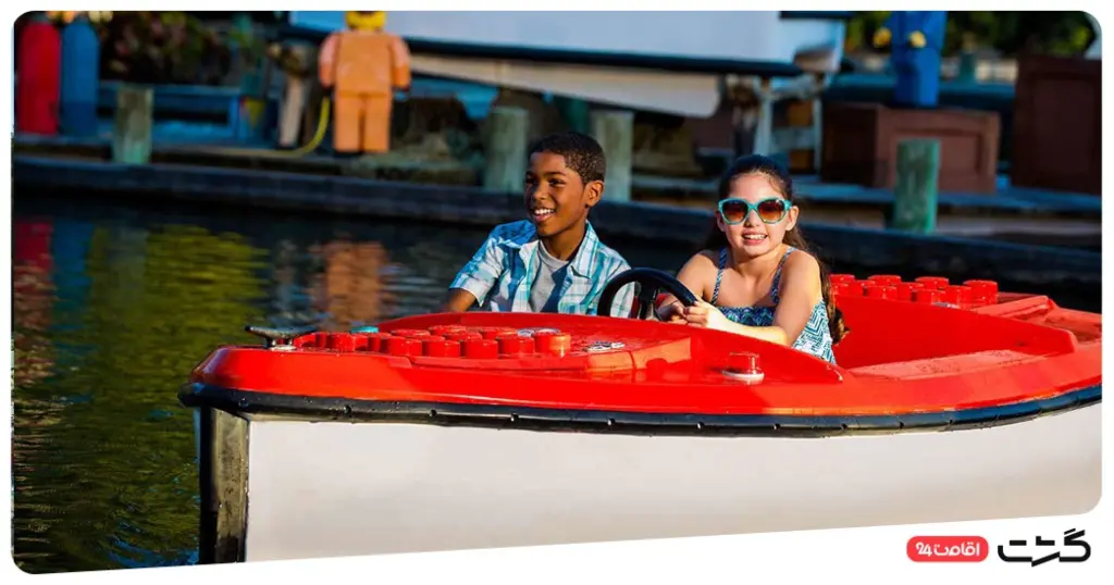 بلیط لگولند دبی 9 بخش Boating School لگولند دبی