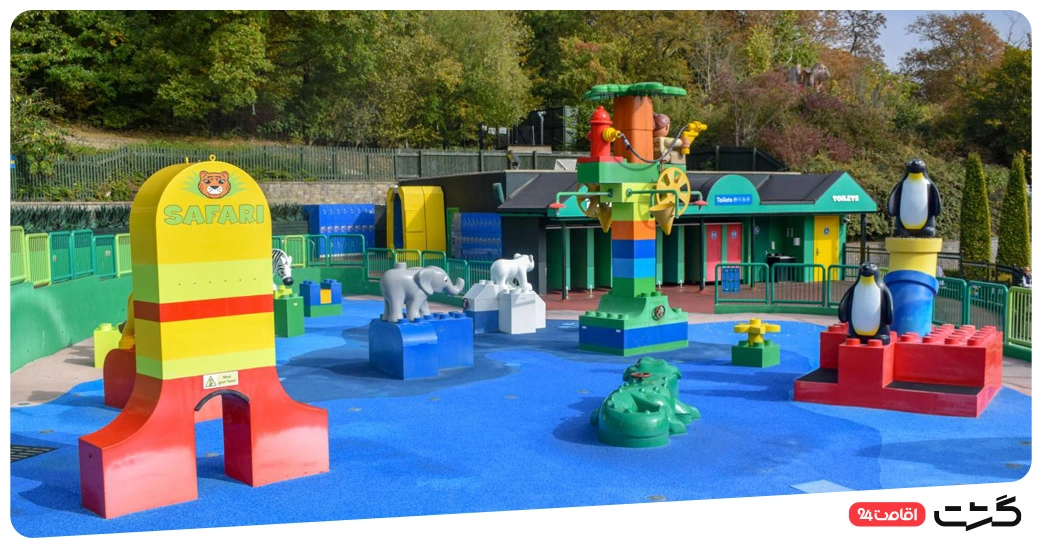 بلیط لگولند دبی 32 بخش DUPLO Splash Safari لگولند شهر دبی