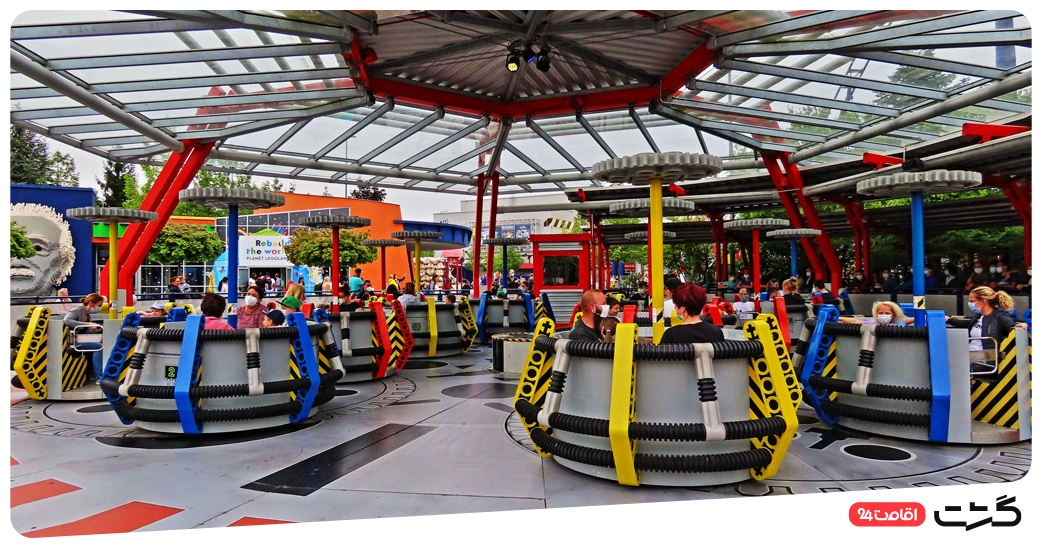 بلیط لگولند دبی 25 بخش LEGO Technic Twister لگولند دبی