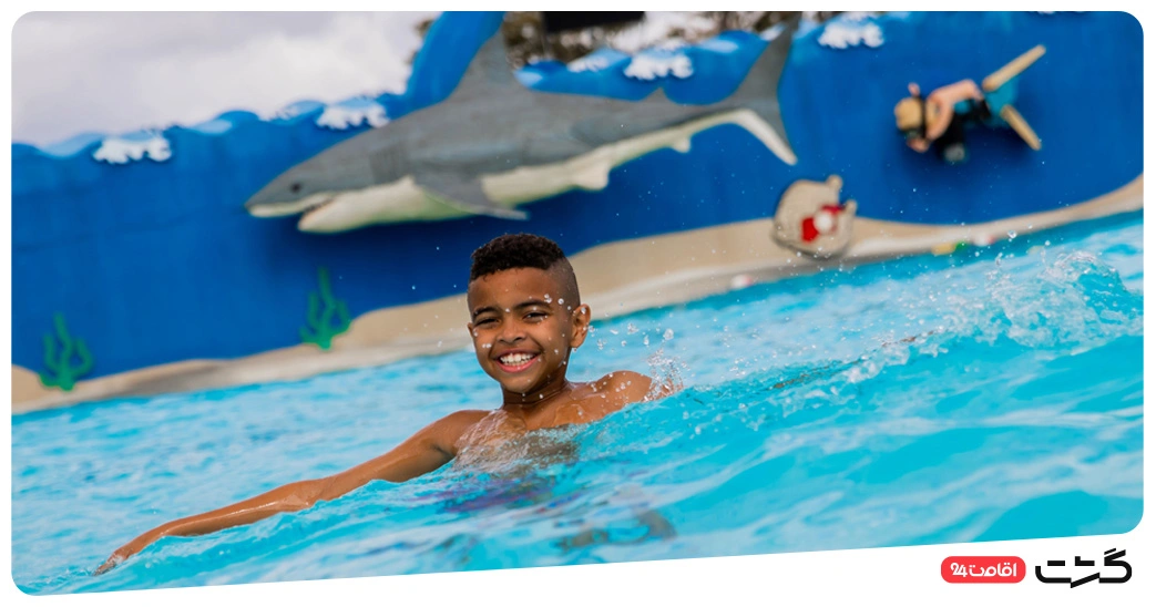 بلیط لگولند دبی 35 بخش LEGO Wave Pool لگولند