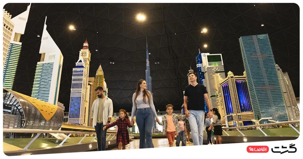 بلیط لگولند دبی 8 بخش MINILAND Light Show لگولند دبی