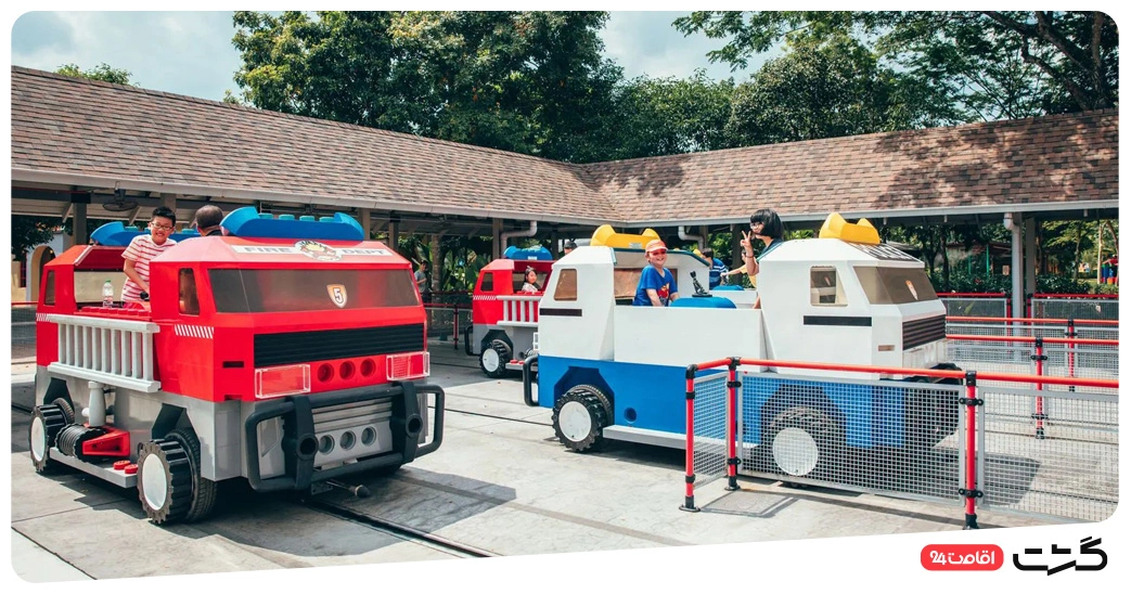 بلیط لگولند دبی 13 بخش Rescue Academy در لگولند دبی