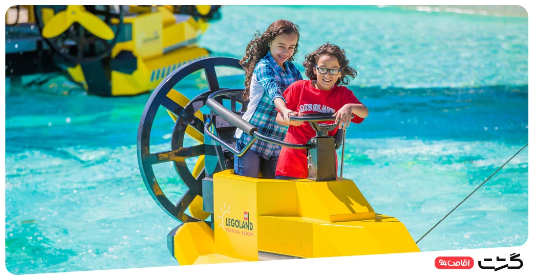 بلیط لگولند دبی 30 بخش Wave Racers لگولند دبی