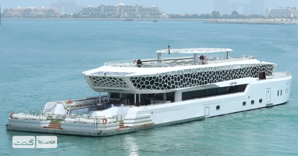 نمایی از کشتی لوتوس دبی | بلیط کشتی لوتوس دبی