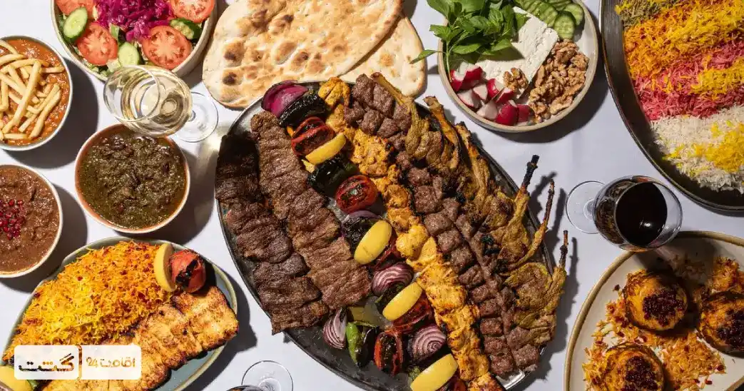 صرف غذا در رستوران ایرانی | گشت شهری دبی