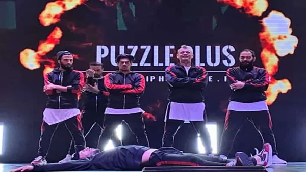 تصویری از بلیط جنگ شبانه پازل شو کیش