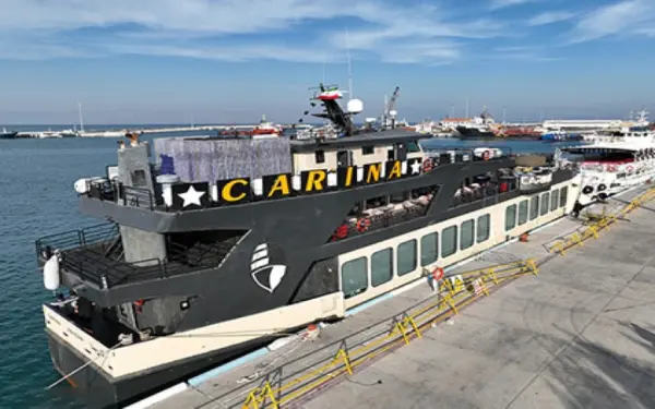 تصویری از کشتی تفریحی کارینا کیش