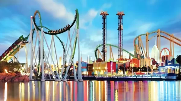 تصویری از بلیط شهربازی هایلند کیش