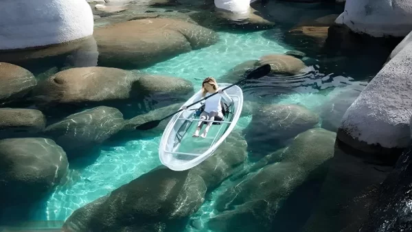 تصویری از کایاک شیشه ای کیش با تخفیف