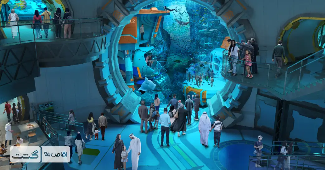 بلیط دنیای آبی سی ورلد ابوظبی 8 نمایی از سی ورلد ابوظبی؛ بلیط سی ورلد ابوظبی