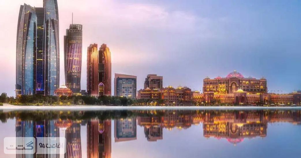 پکیج تفریحات پاییزه امارات 20 نمای کلی از برج های ابوظبی