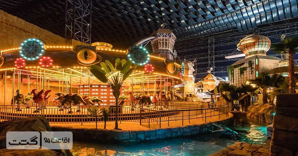 پکیج تفریحات پاییزه امارات 14 بخش دره گمشده- پارک دایناسورها LOST VALLEY| شهربازیIMG WORLD دبی