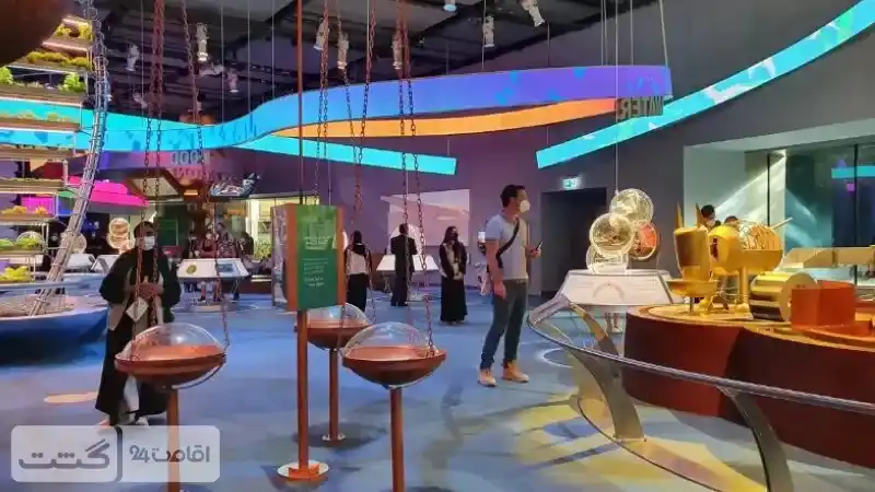 تکنولوژی در خدمت به بشریت| نمایی از بخش های مختلف موزه آینده دبی|بلیط ورودی موزه آینده دبی