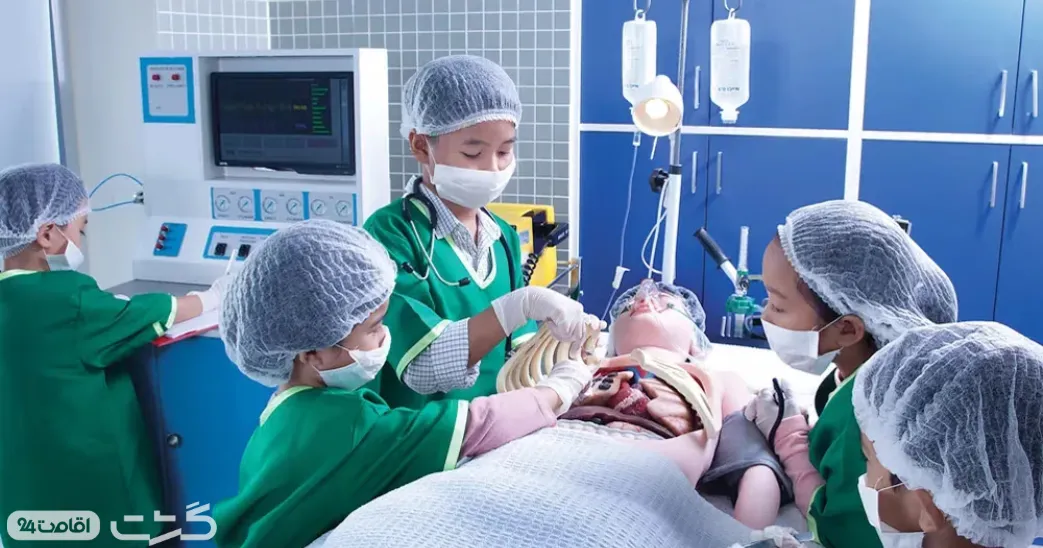 شهربازی کیدزانیا دبی مال 4 در بخش بخش سلامت و پزشکی در بیمارستان و آزمایشگاه، بچهها در نقش دکتر، پرستار یا پژوهشگر وارد دنیای پزشکی میشوند|شهربازی کیدزانیا دبی مال