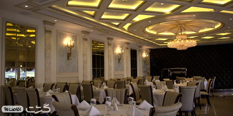 صرف ناهار در رستوران ۵ ستاره شاندیز | گشت مرکز خرید دبی