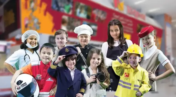 تصویری از شهربازی کیدزانیا دبی مال